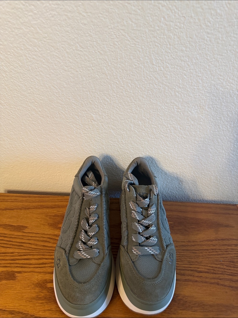 UGG Marin Lace Logo Sneakers.